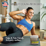 Paleo Pro Collagen Protein Powder 358g nutritional information