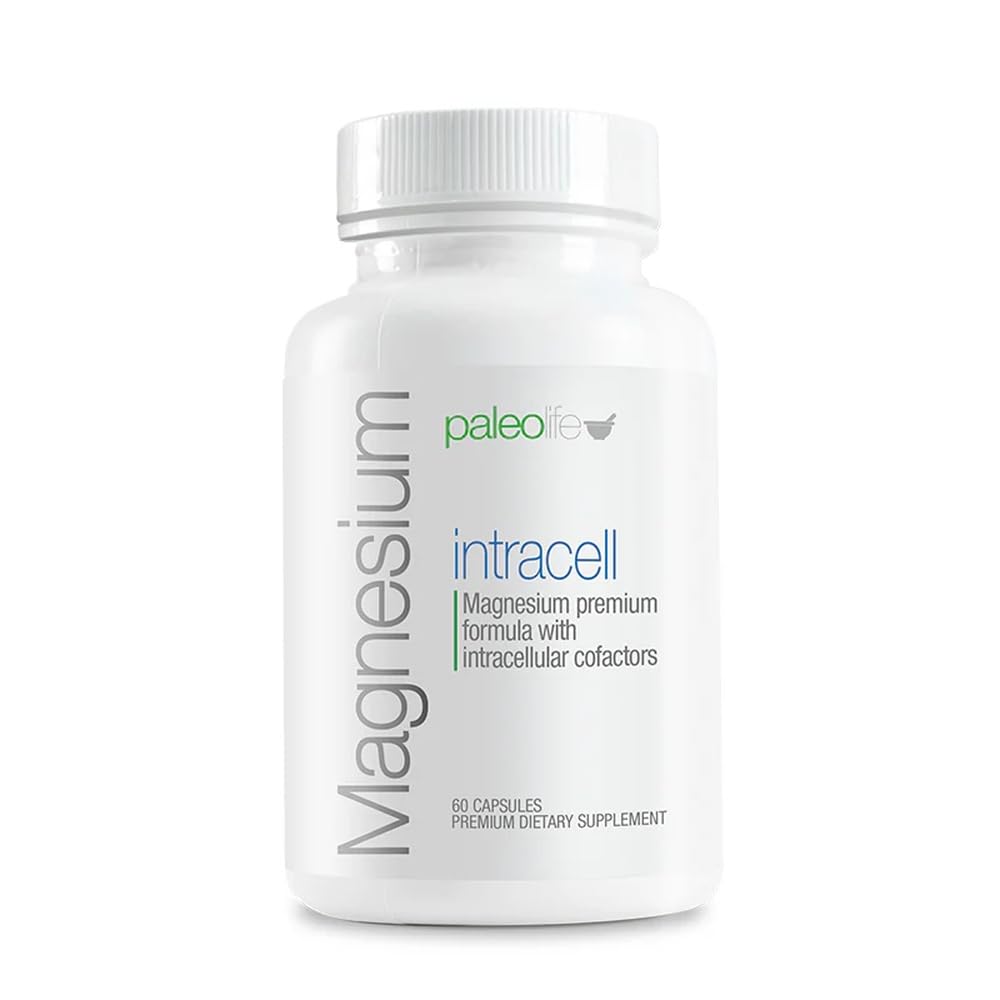 Paleolf Magnesium Intracell 500mg supplement front view