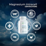 Paleolf Magnesium Intracell 500mg supplement with measuring spoon