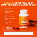 Paleovalley Omega-3 Complex Fish Oil Supplement side view