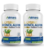 Palmara Health L-Lysine with Monolaurin capsules front view