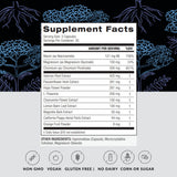 PALO Sleep Supplement with herbal elements around it