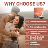 PALS Marine Collagen Capsules back view with ingredient list