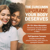 PALS Turmeric Curcumin Capsules 500mg back view with ingredient list