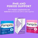 Pamprin Botanicals Supplement capsules in a bowl