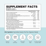Papillex Blended Vitamin & Mineral Supplement bottle with background