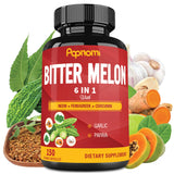 Papnami Bitter Melon Supplement 150 capsules front view