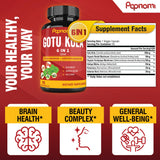 Papnami Gotu Kola Supplement packaging with ingredients list