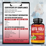 Papnami Gotu Kola Supplement with healthy lifestyle items
