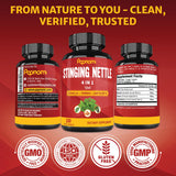 Papnami Stinging Nettle Supplement packaging