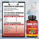 Papnami Stinging Nettle Supplement with measuring spoon