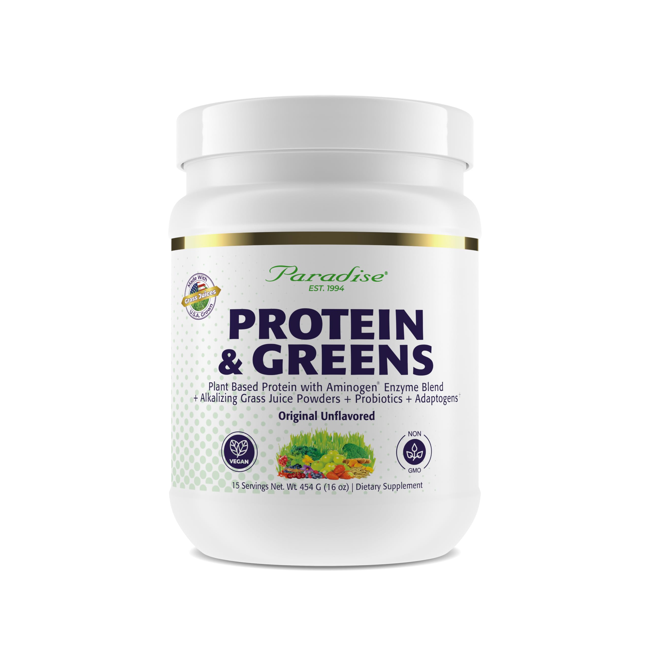 Paradise Herbs Blended Vitamin & Mineral Supplement 590g front view