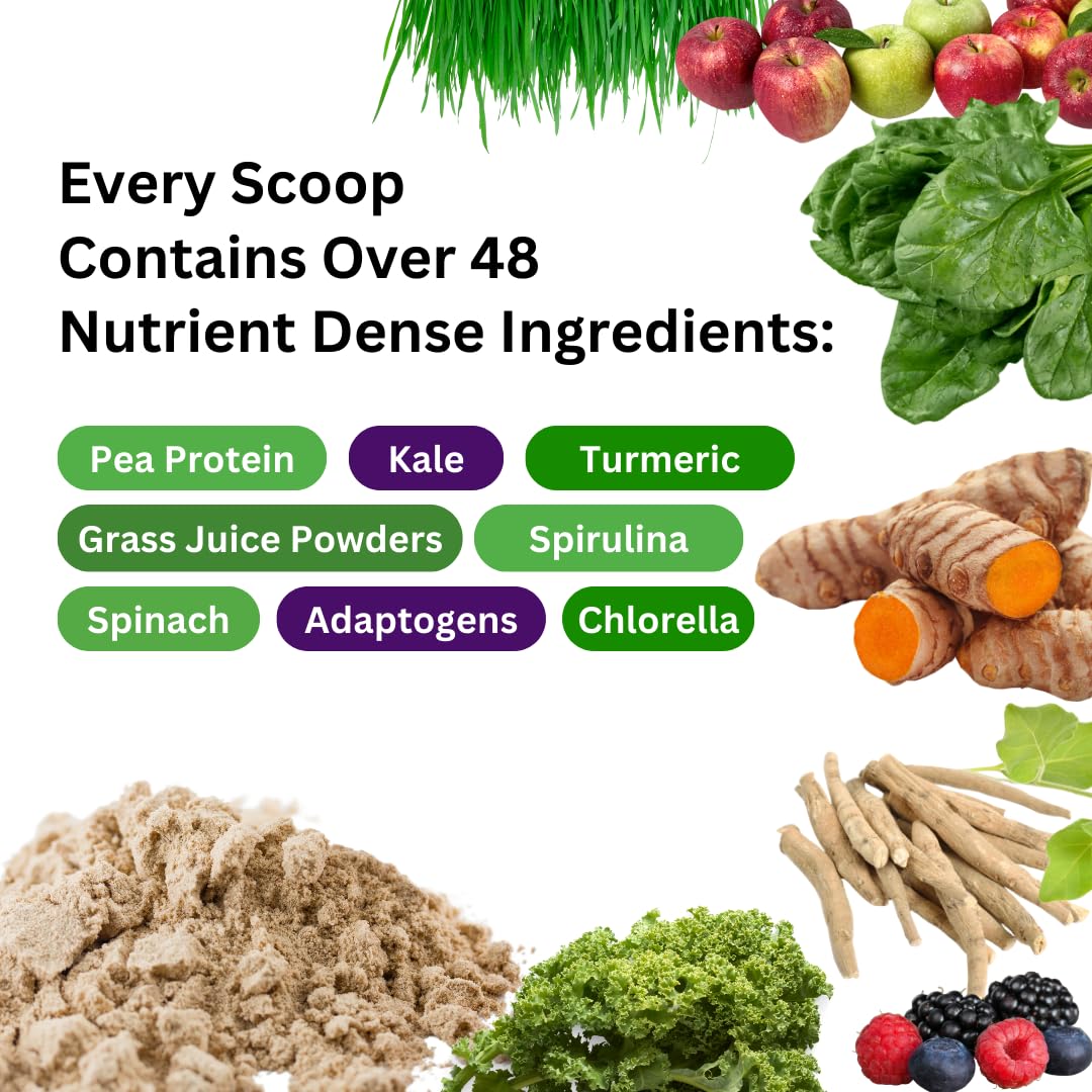 Paradise Herbs Blended Vitamin & Mineral Supplement 590g nutrition facts