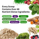 Paradise Herbs Blended Vitamin & Mineral Supplement 590g nutrition facts