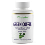 Paradise Herbs Green Coffee Bean Extract 45g front view with packaging