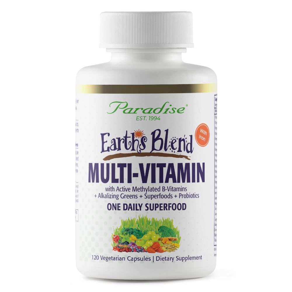 Paradise Herbs Multivitamin 170g front view with packaging