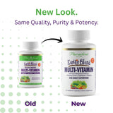 Paradise Herbs Multivitamin bottle side view