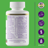 Paradise Herbs Multivitamin ingredients list close-up