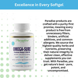 Paradise Herbs Omega-Sure Fish Oil 113g side view