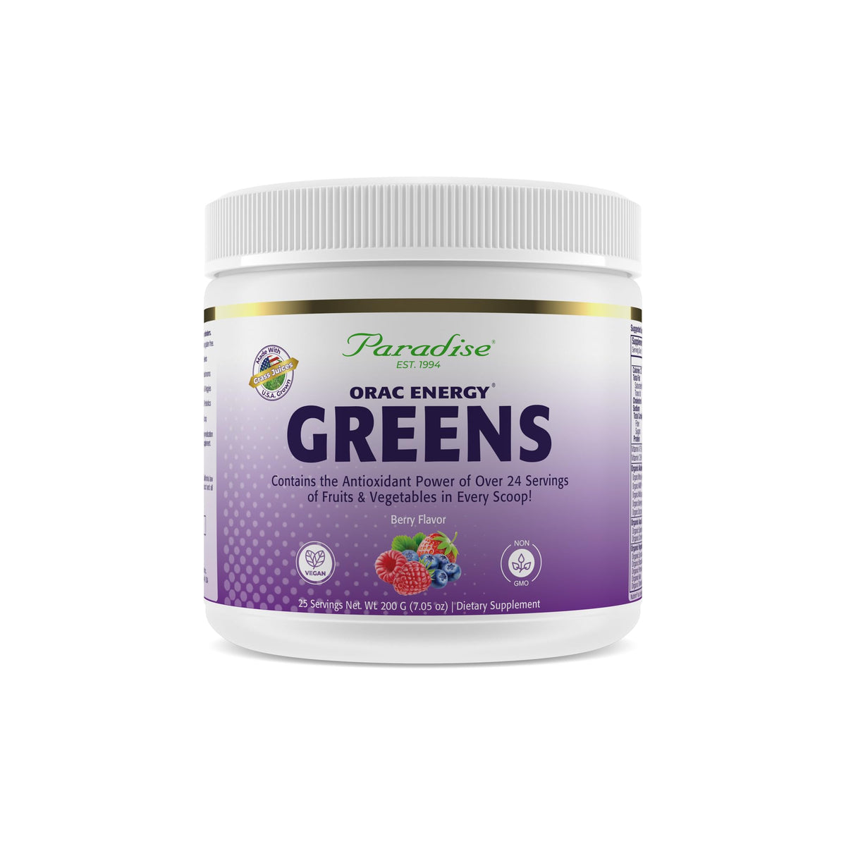 Paradise Herbs Organic Superfood Blend 45g front view