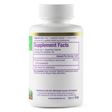 Paradise Herbs Resveratrol Supplement 20% 36g capsule label close-up
