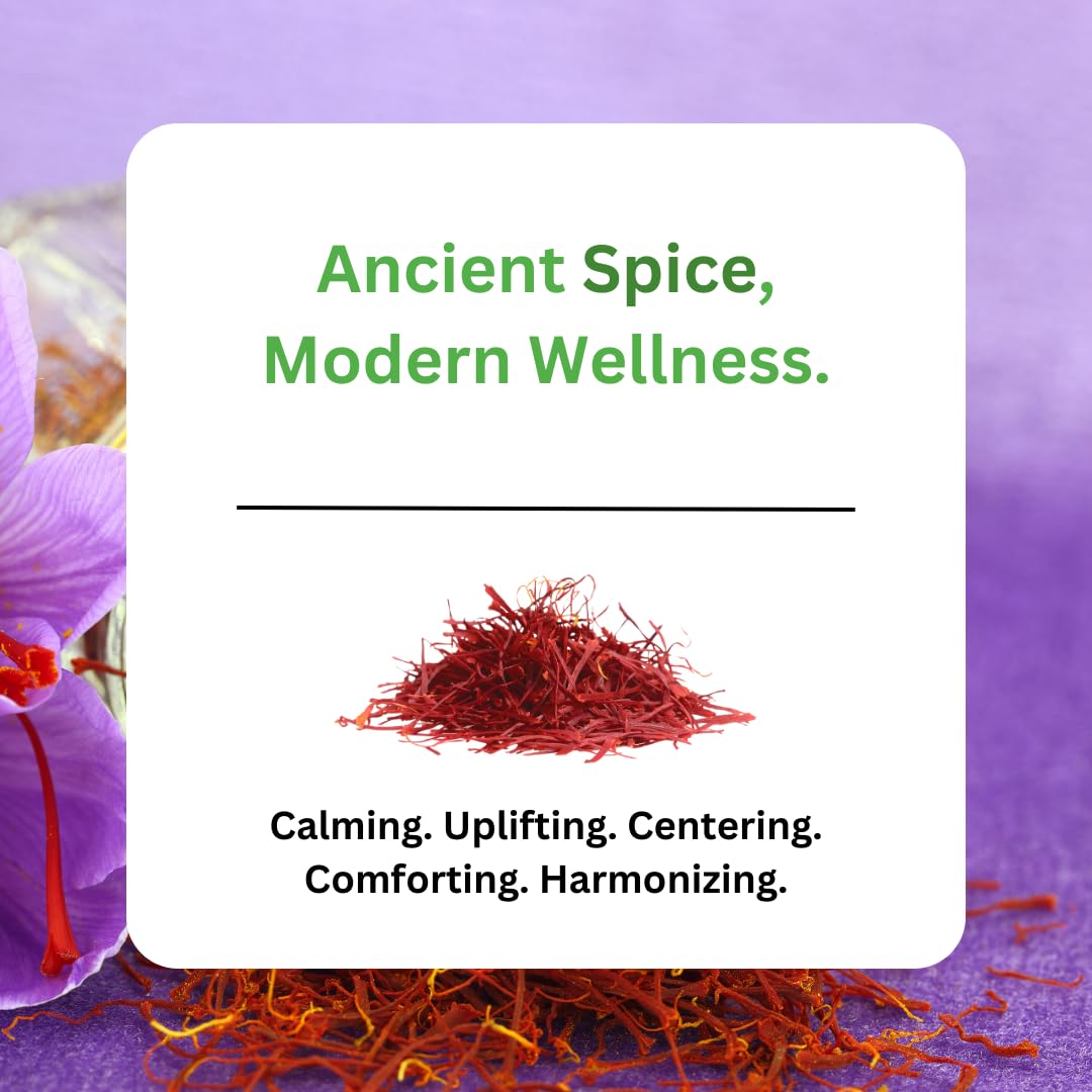 Paradise Herbs Saffr-Tone Saffron Extract Capsules with dosage information