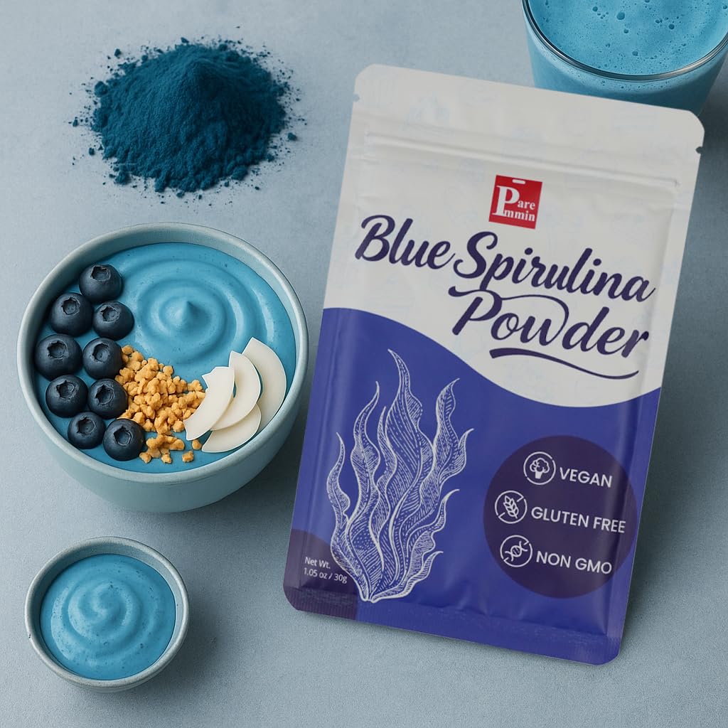 Paremmin Blue Spirulina Powder ingredient list