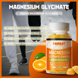 Parhaat Magnesium Gummies on a wooden table