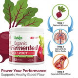 Parker Naturals Beet Root Powder in a kitchen setting