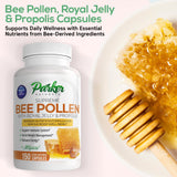 Parker Naturals Royal Jelly Supplement 3520mg capsule close-up