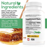 Parker Naturals Royal Jelly Supplement 3520mg ingredients list