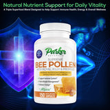 Parker Naturals Royal Jelly Supplement 3520mg side view
