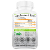 Parker Naturals Wild Lettuce & California Poppy Seed Capsules packaging details