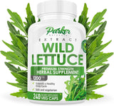 Parker Naturals Wild Lettuce Capsules 1200mg front view
