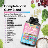 Parrox Collagen 14-in-1 Capsules in a lifestyle setting