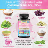 Parrox Collagen 14-in-1 Capsules on a wooden table