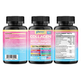 Parrox Collagen Capsules with nutritional information