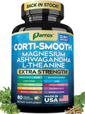 Parrox Corti-Smooth 60 capsules front view
