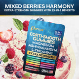 Parrox Corti-Smooth Gummies with a measuring spoon