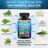 Parrox Corti-Smooth supplement on a wooden table