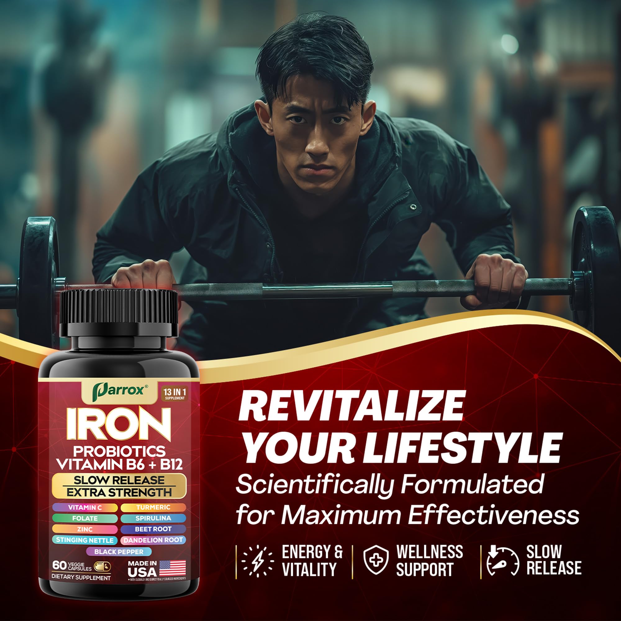 Parrox Elemental Iron packaging details