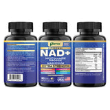 Parrox NAD+ Supplement Blend 10-in-1 lifestyle shot on a kitchen counter