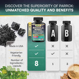 Parrox Rhodiola Rosea 8-in-1 supplement packaging