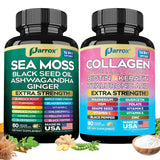 Parrox Sea Moss & Collagen Duo Capsules front view
