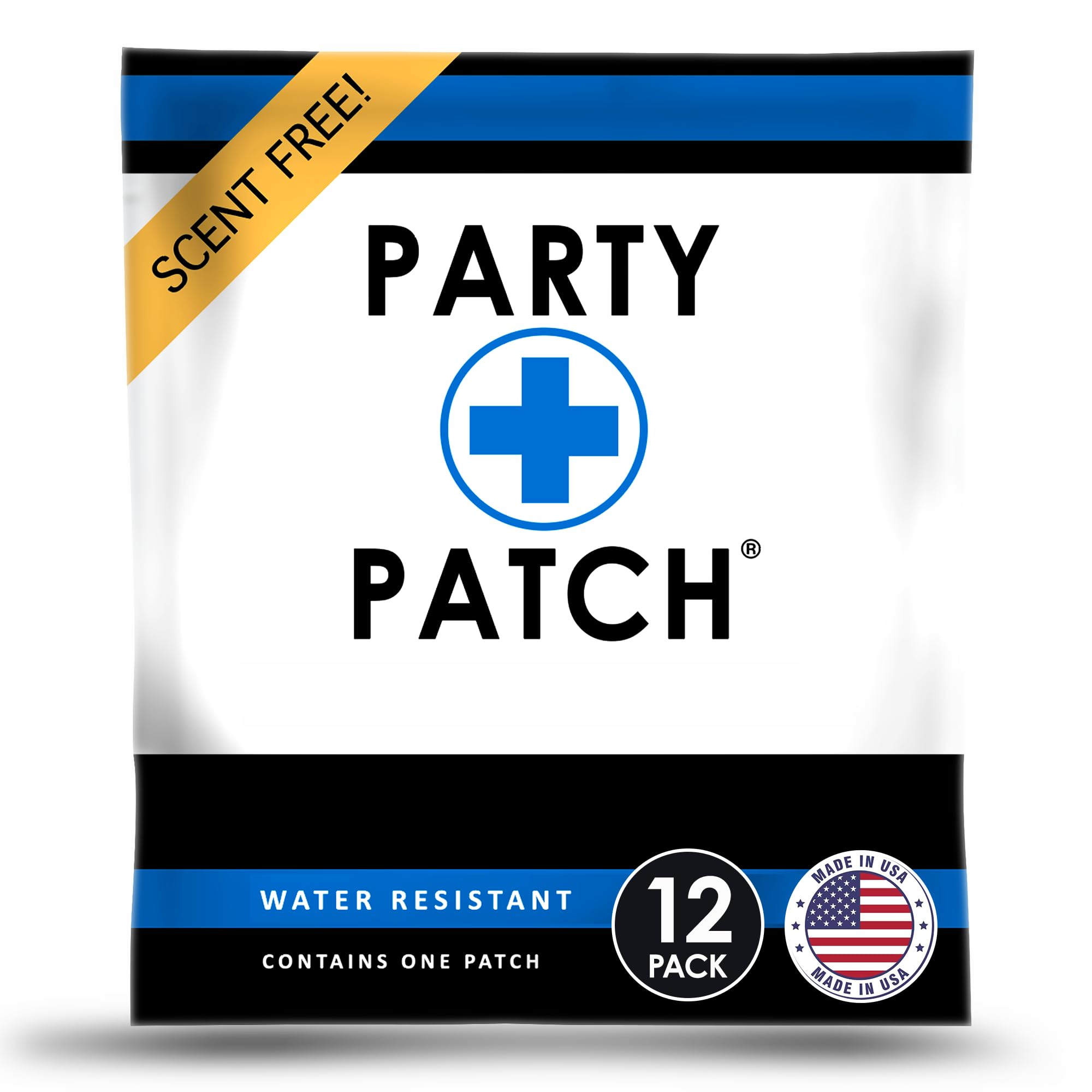 Party Patch 5 Pack front view with packaging