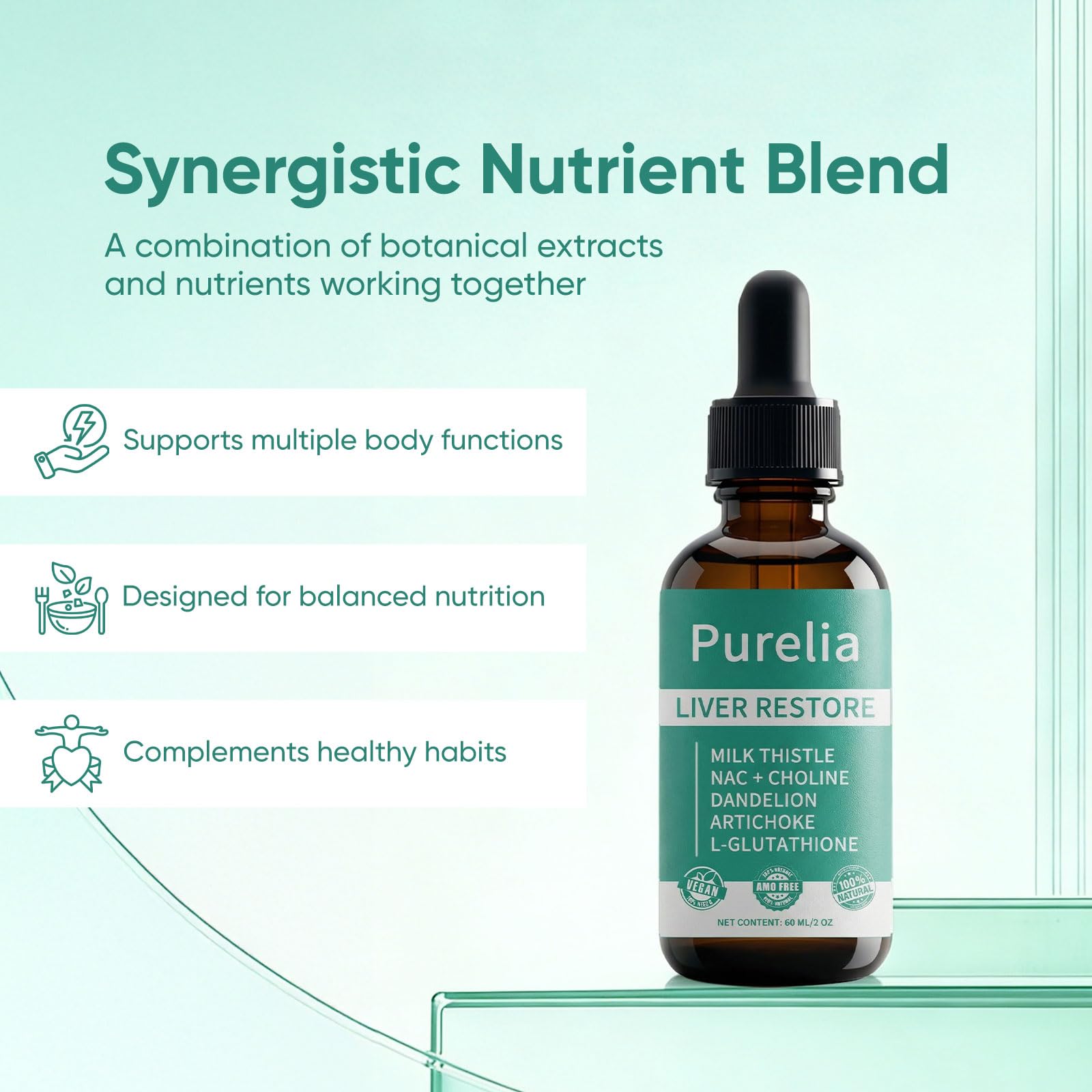 PARWENE Milk Thistle Liquid Supplement 60ml lifestyle scene