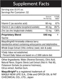 Passion 4 Life Liquid Vision Care Supplement 558g back view