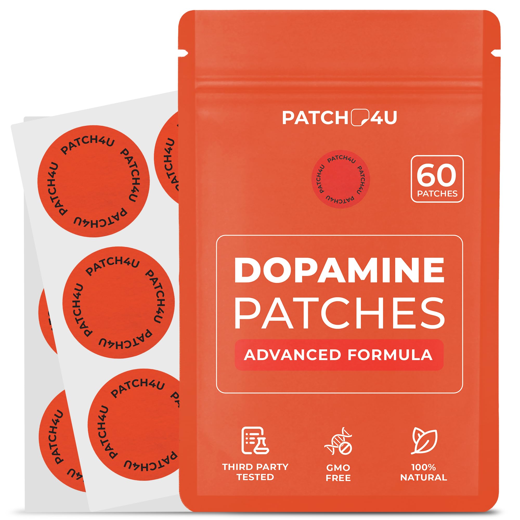 PATCH4U Vitamin Patches front view showing packaging