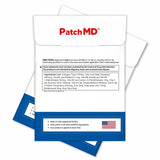 PatchMD Collagen Patches side view showing application