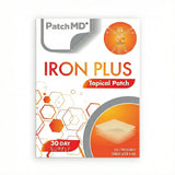 PatchMD Iron Supplement Patches front view with packaging